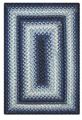 Juniper Blue Outdoor Braided Rug