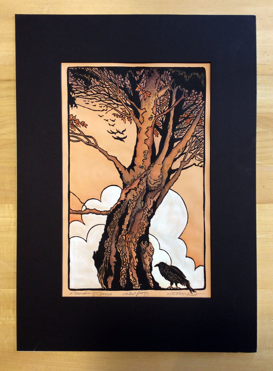 A Murder of Crows Print
