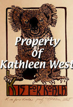 K is for Koala Print