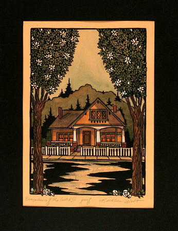 Bungalows of the South III Print