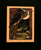 The Heron Print