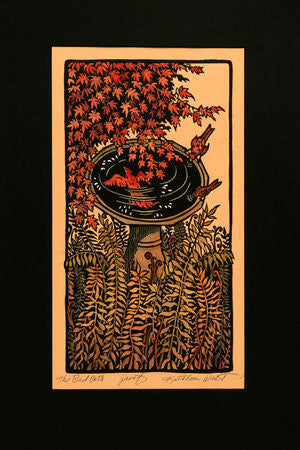 The Bird Bath Print