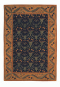 Craftsman Lily Field Black Rug