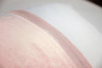 Blush Linen Stripe Oblong 12' x 24" Pillow