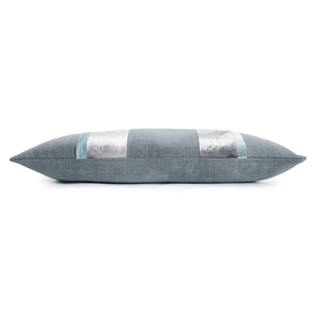 Dusk Linen Stripe Oblong 12' x 24" Pillow