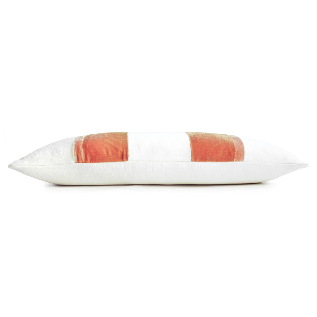 Mango Linen Stripe Oblong 12' x 24" Pillow