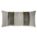 Oregano Linen Stripe Oblong 12' x 24" Pillow
