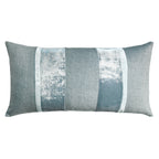 Sage Linen Stripe Oblong 12' x 24" Pillow