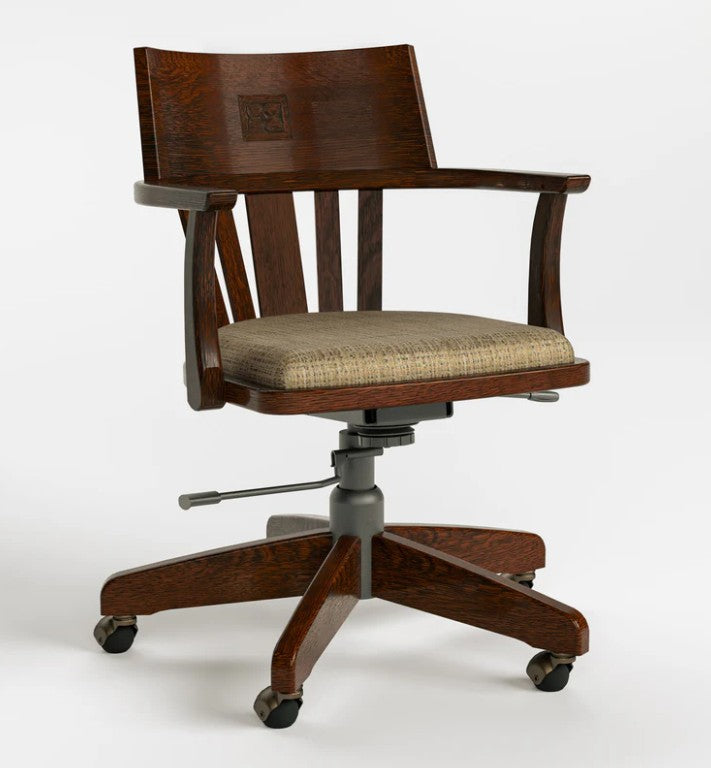LaSalle Swivel Desk Chair by Stickley