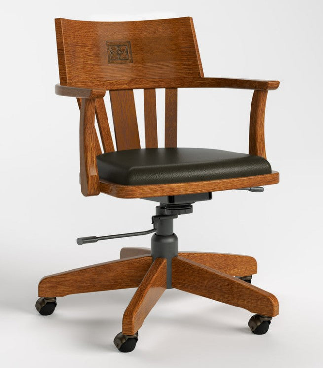 LaSalle Swivel Desk Chair by Stickley