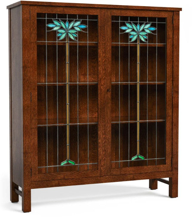 Stickley LaSalle Stained Glass Bookcase Promo – 125th Anniversary Edition