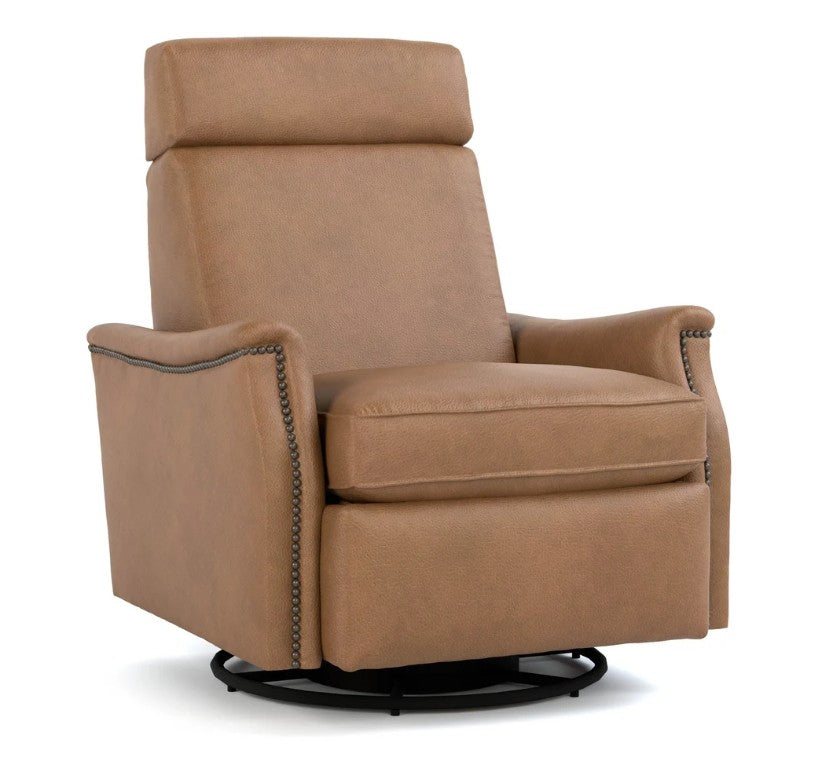 Laurel Saddle Swivel Recliner 