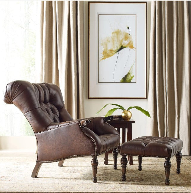 Leopold's Chair & Ottoman Promo Set by Stickley
