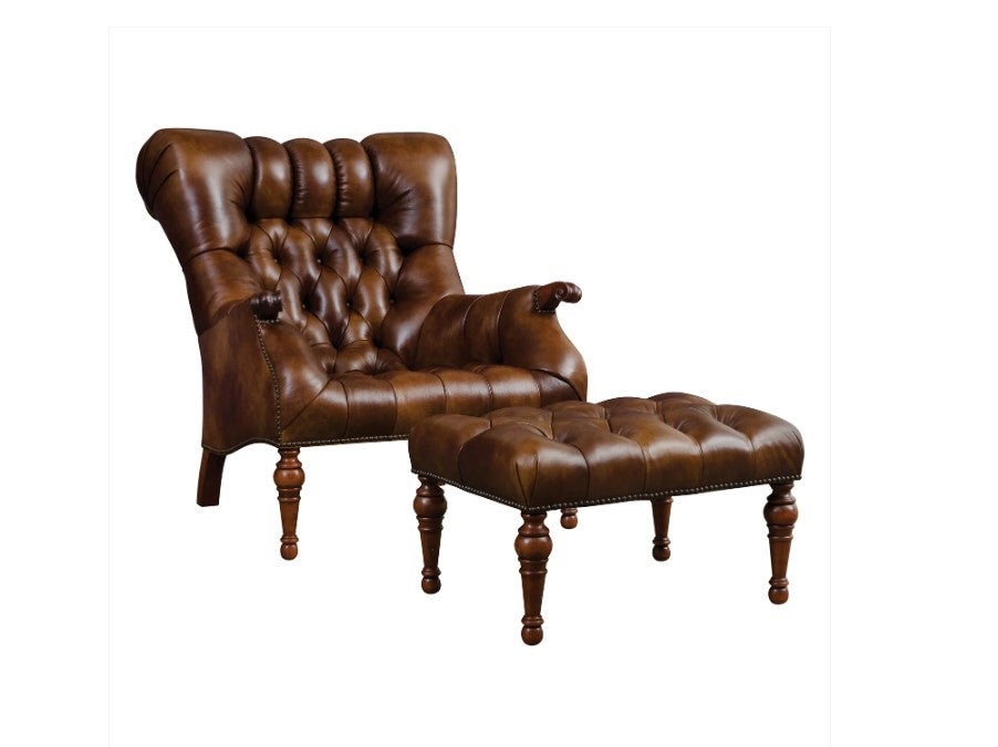 Leopold's Chair & Ottoman Promo Set by Stickley