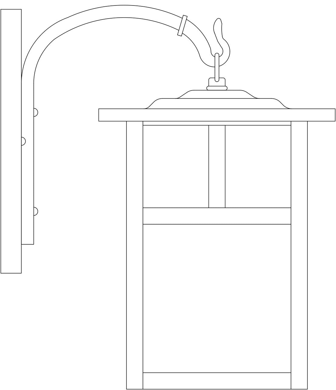 Mission Wall Mount MB-7T