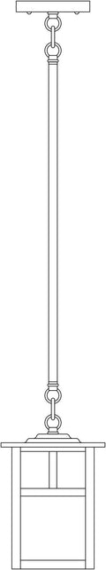 Mission Stem Hung Pendant MSH-6T
