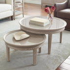 Maidstone 28-inch Round Cocktail Table by Stickley