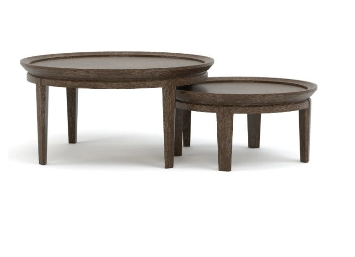 Maidstone 28-inch Round Cocktail Table by Stickley