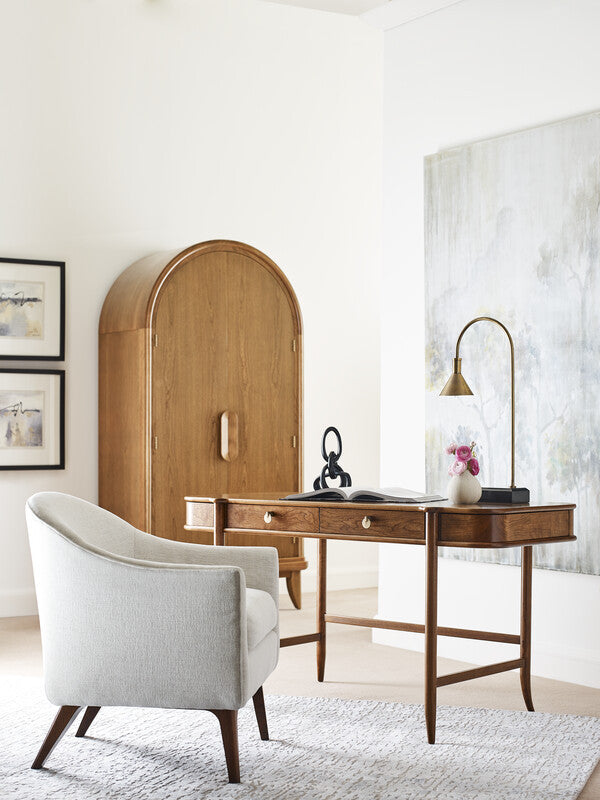 Martine Arced Stickley Bar Cabinet