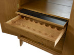 Martine Arced Stickley Bar Cabinet