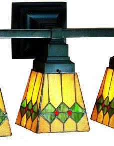 20"W Martini Mission 3 LT Vanity Light