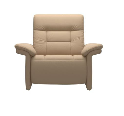 Stressless Mary V2 Upholstered Power Loveseat with Adjustable Headrest