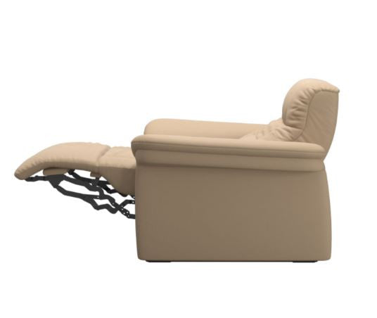 Stressless Mary V2 Upholstered Power Sofa with Adjustable Headrest