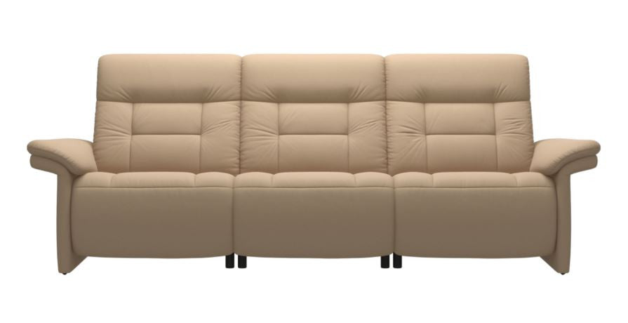 Stressless Mary V2 Upholstered Power Sofa with Adjustable Headrest