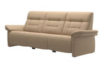 Stressless Mary V2 Upholstered Power Sofa with Adjustable Headrest