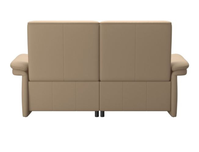 Stressless Mary V2 Upholstered Power Loveseat with Adjustable Headrest