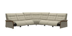 Stressless Mary V2 Sectional C22 with 4 power seats and Adjustable Headrest