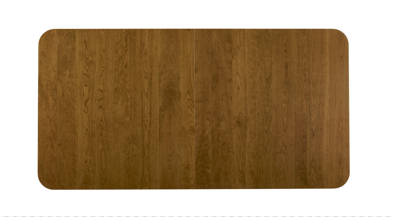 Brown rectangular mat with a wood grain pattern on a white background