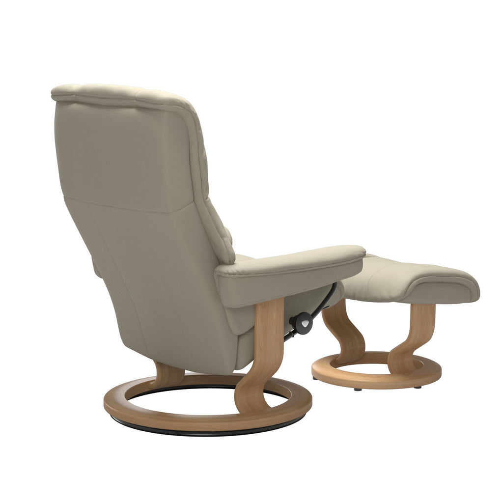 Stressless Mayfair Classic Chair and Ottoman