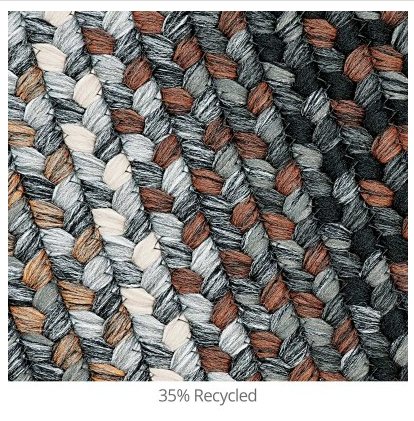 Midnight Moon Outdoor Braided Rug