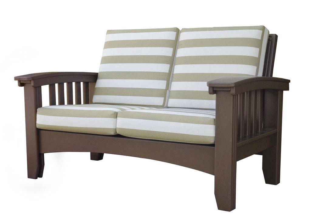 Mission Outdoor Poly Loveseat