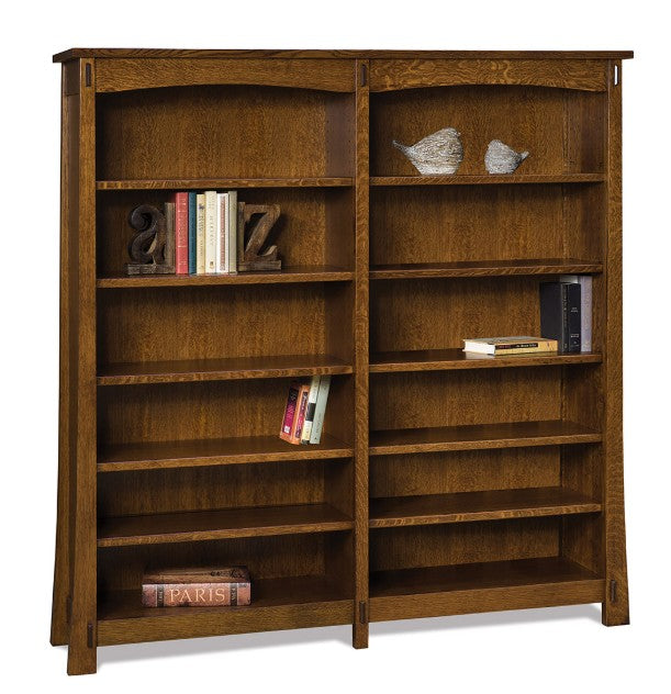 Modesto Double Bookcase 