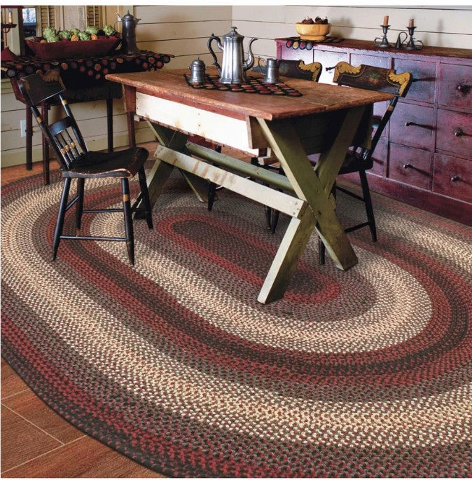 Montgomery Black Braided Outdoor Rug