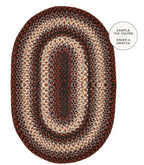 Montgomery Black Braided Outdoor Rug