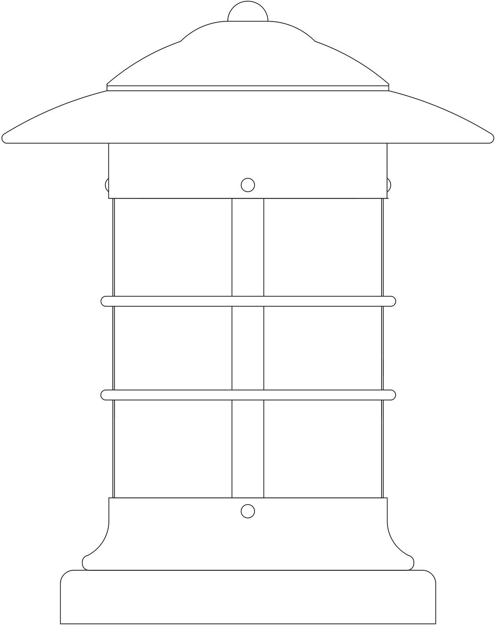 Newport Column Mount NC-9