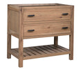 Open Shelf Bathroom Vanity Base