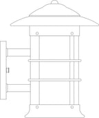 Newport Long Body Sconce NS-9L