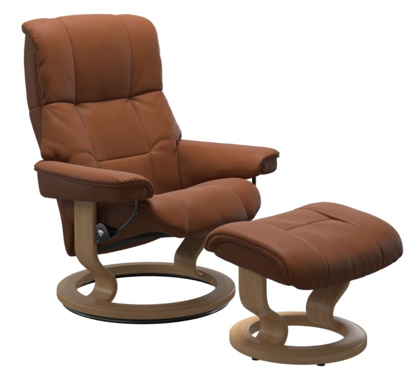 Stressless Mayfair Classic Chair and Ottoman