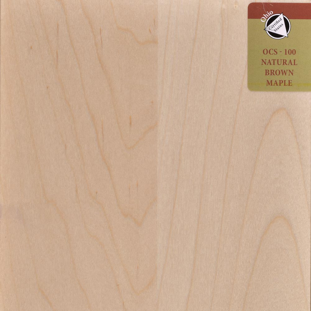 OCS 100 - NATURAL - Brown Maple Sample