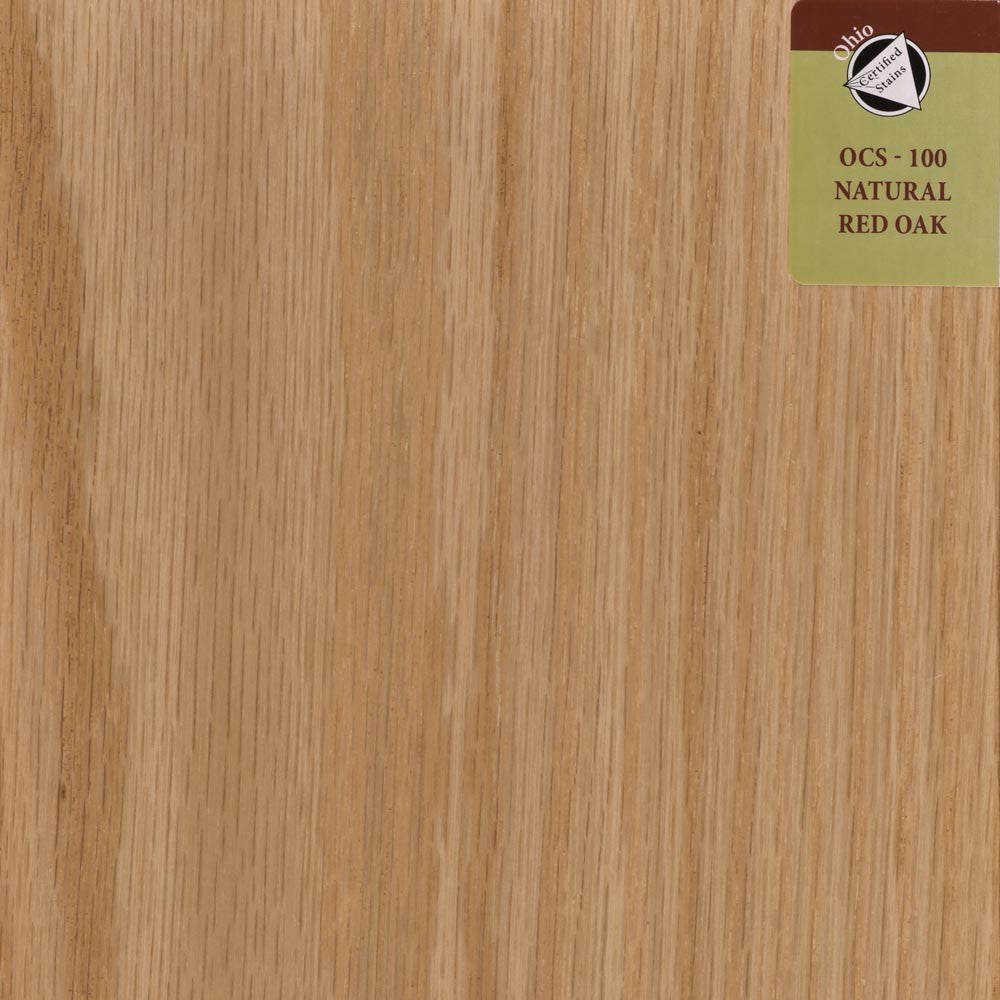 OCS 100 - Natural - Red Oak Sample