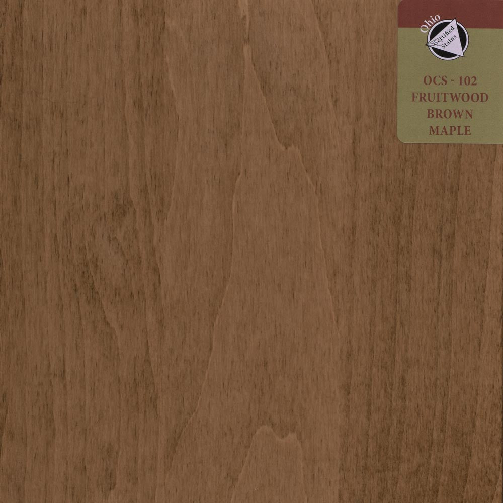 OCS 102 - FRUITWOOD - Brown Maple Sample