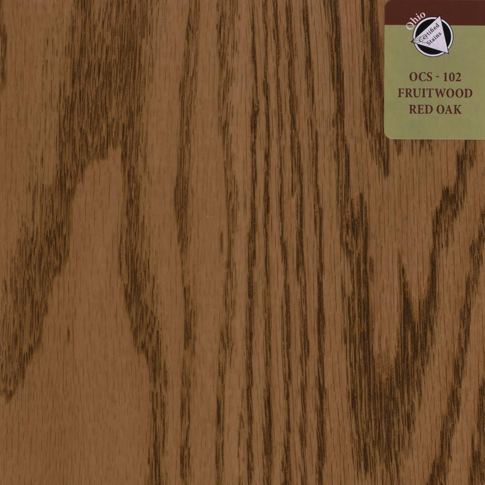 OCS 102 - Fruitwood - Red Oak Sample