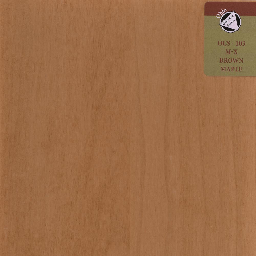 OCS 103 - MX - Brown Maple Sample