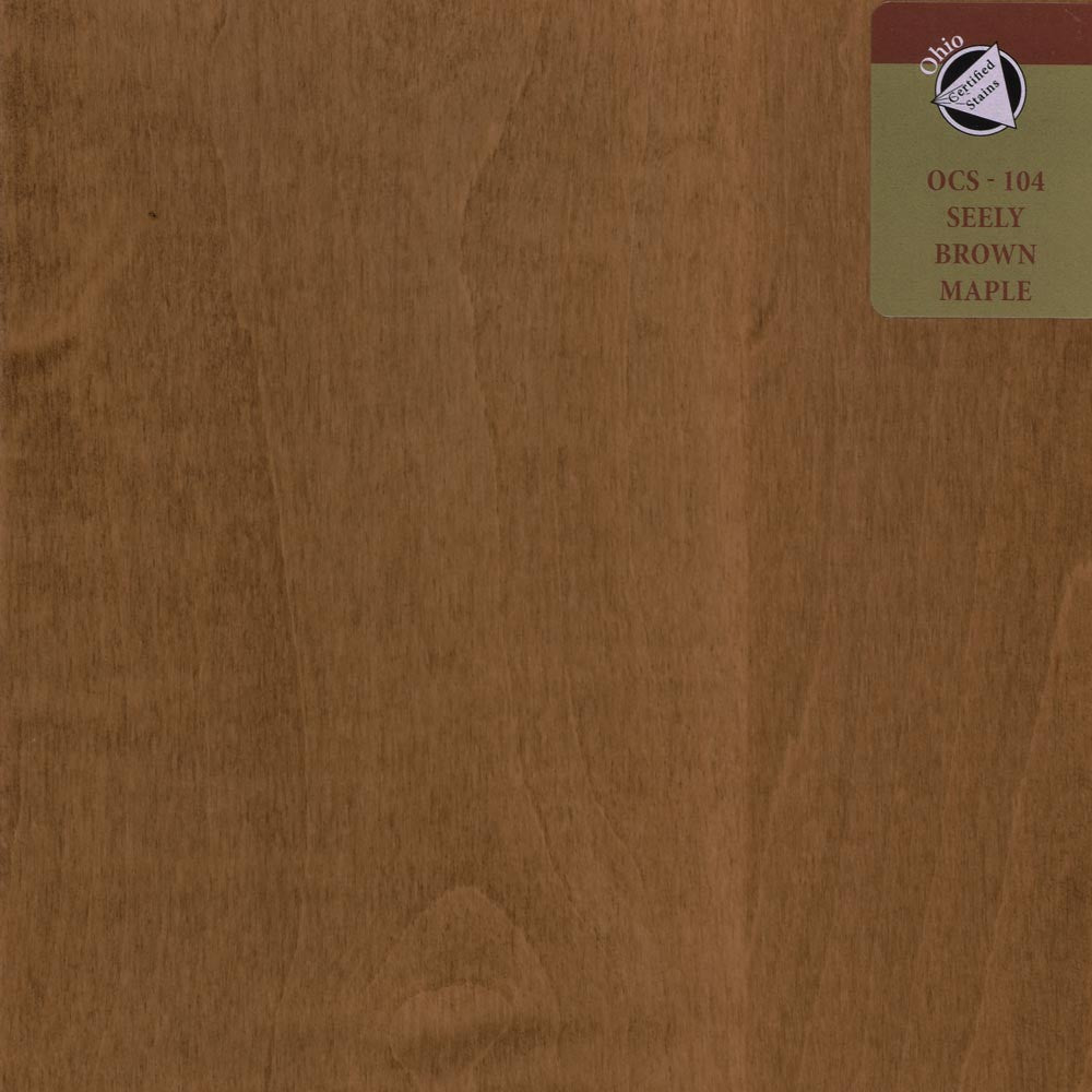 OCS 104 - SEELY - Brown Maple Sample