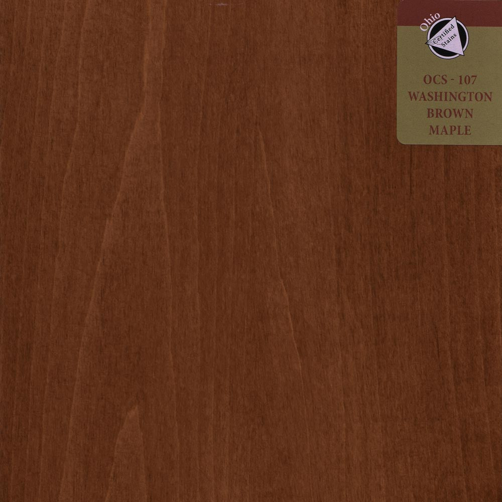 OCS 107 - WASHINGTON - Brown Maple Sample