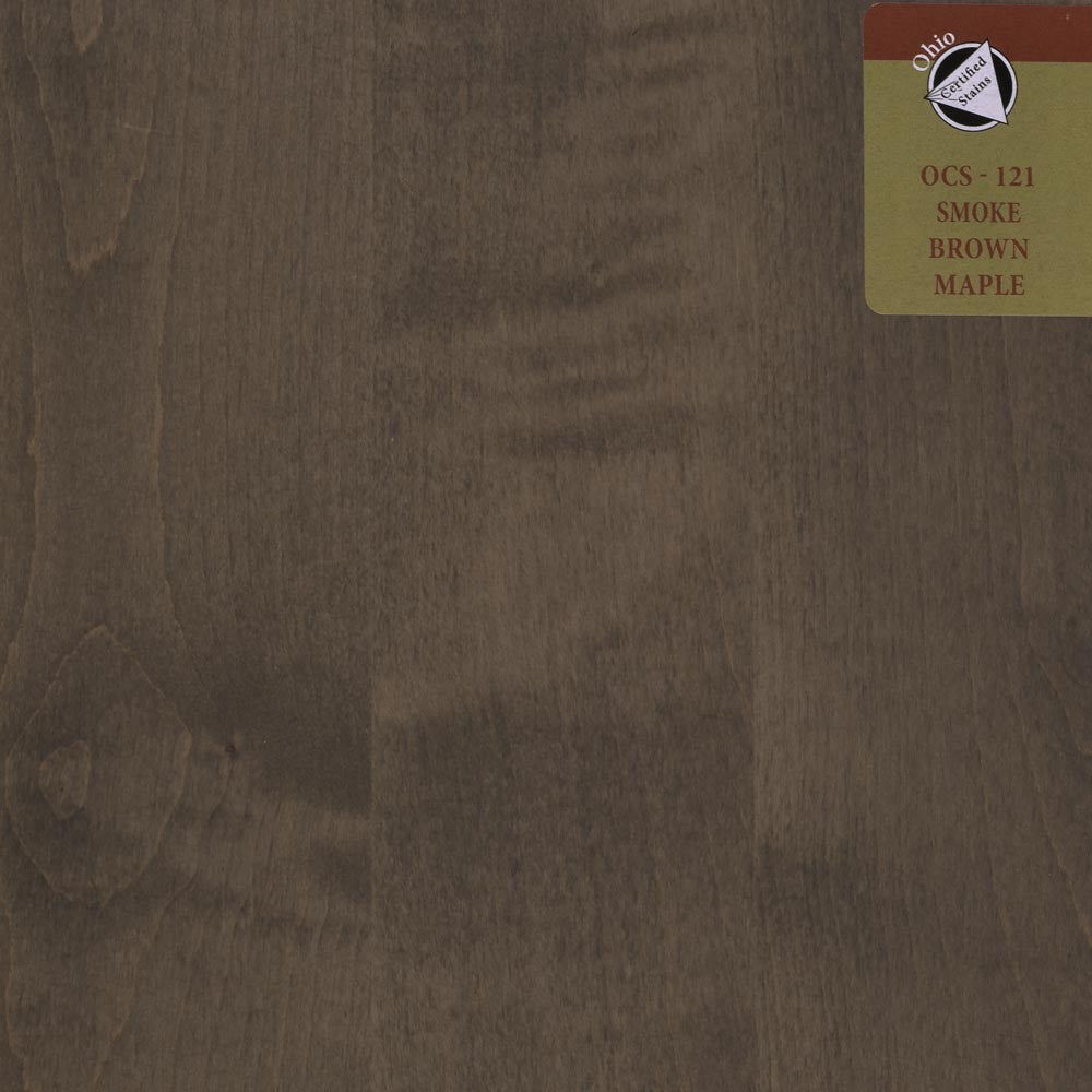 OCS 121 - SMOKE - Brown Maple Sample